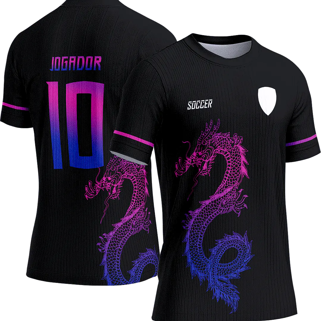 Arte Vetor Camisa Interclasse 064 Dragão 1