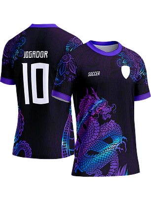 Arte Vetor Camisa Interclasse 066 Dragão
