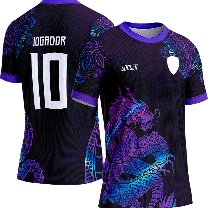 Arte Vetor Camisa Interclasse 066 Dragão 1