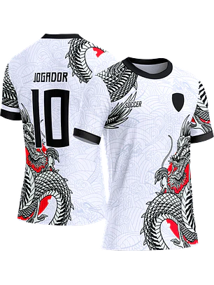 Arte Vetor Camisa Interclasse 068 Dragão
