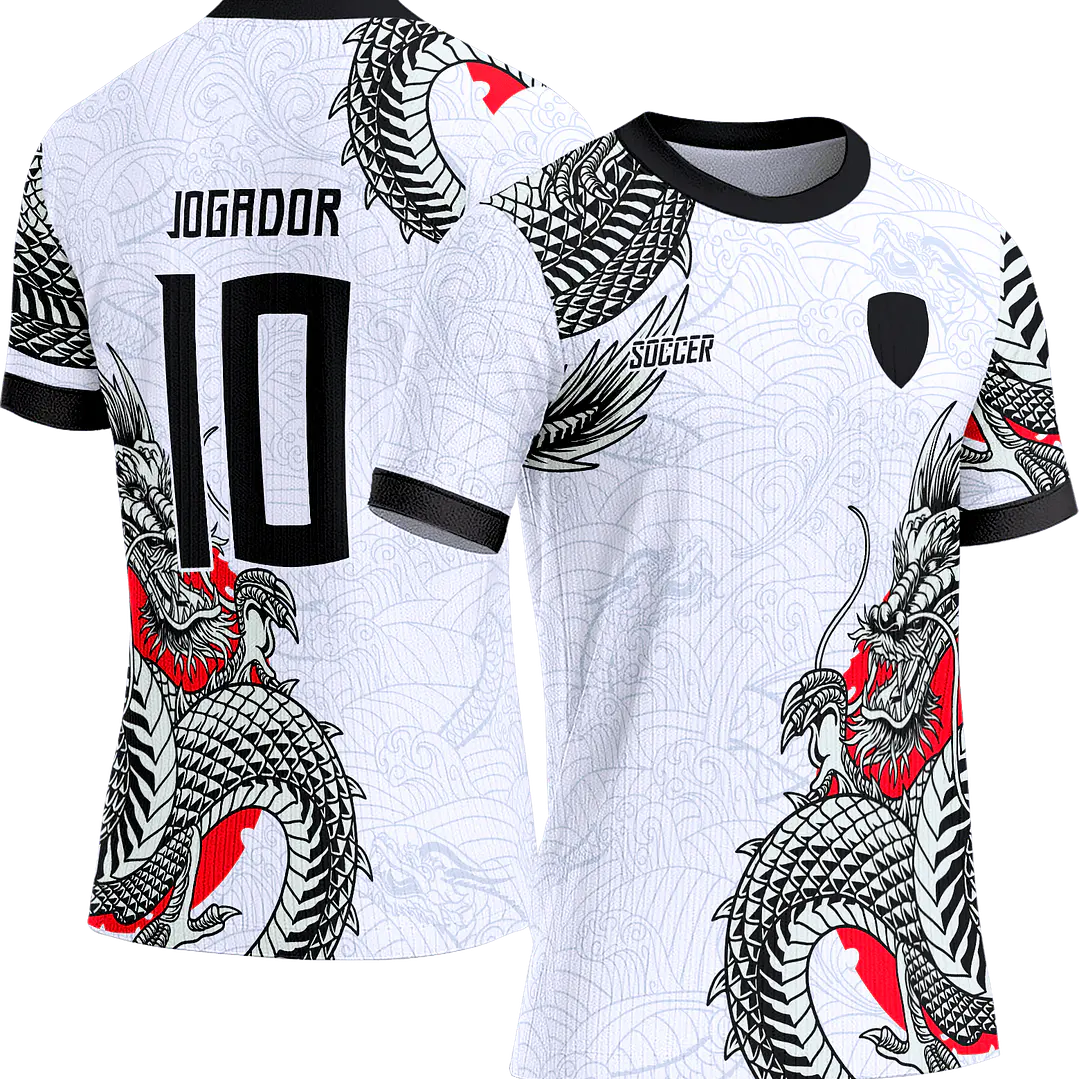 Arte Vetor Camisa Interclasse 068 Dragão 1