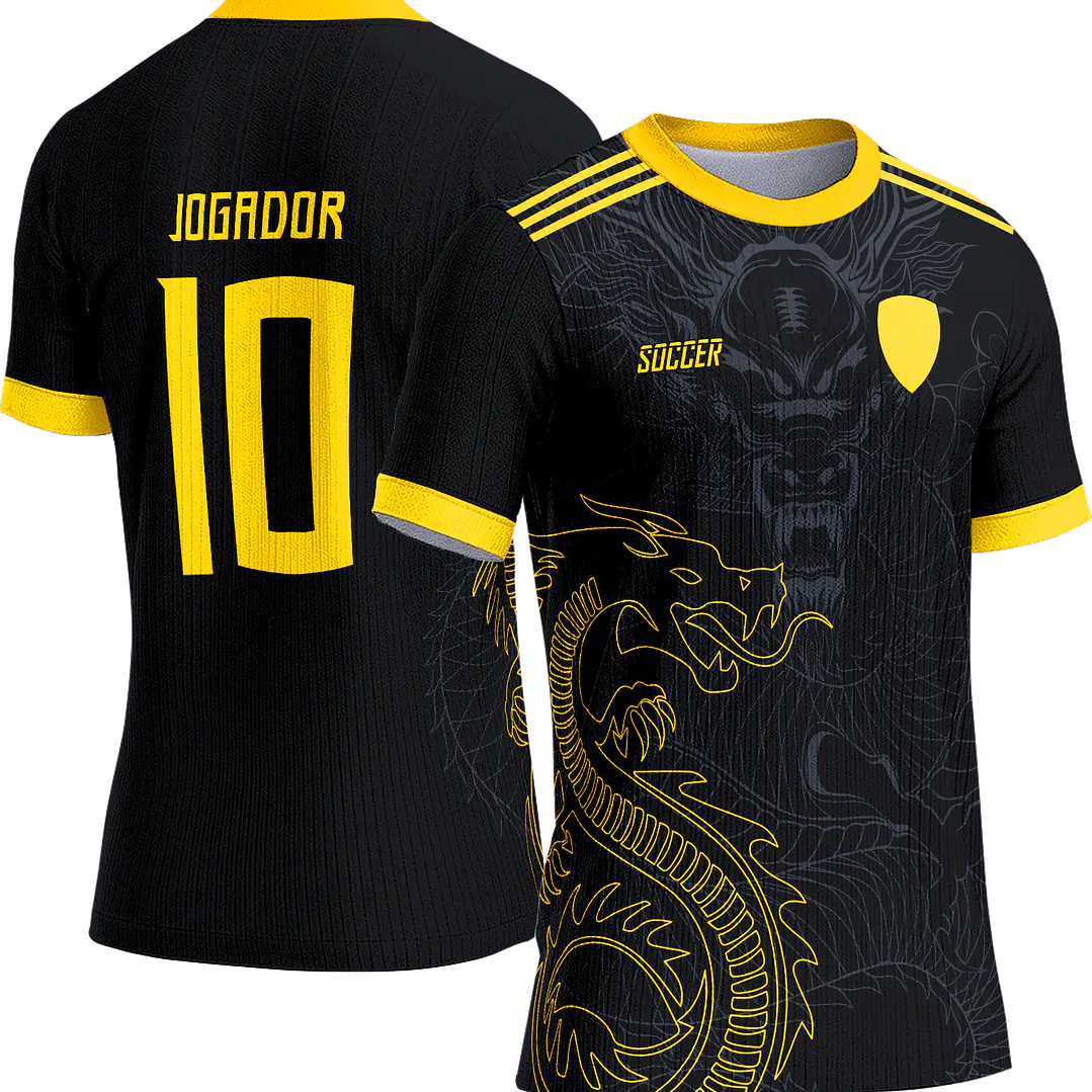 Arte Vetor Camisa Interclasse 072 Dragão 1