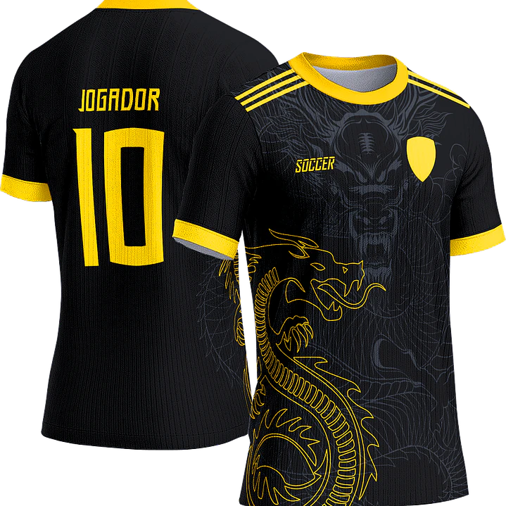 Arte Vetor Camisa Interclasse 072 Dragão 1