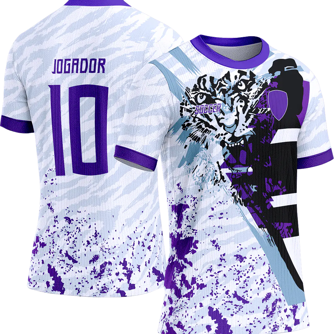 Arte Vetor Camisa Interclasse 074 Tigre 1