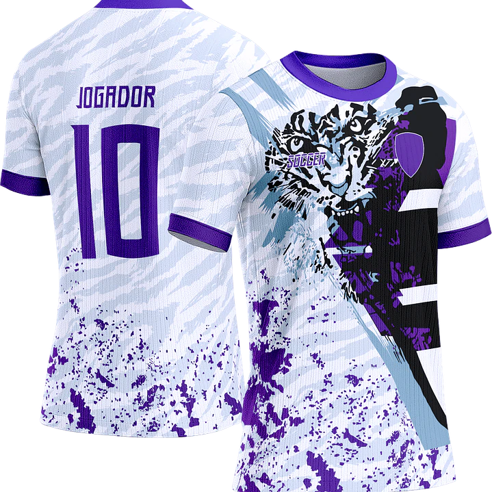 Arte Vetor Camisa Interclasse 074 Tigre 1