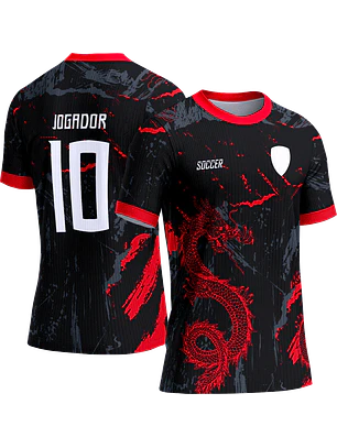Arte Vetor Camisa Interclasse 075 Dragão
