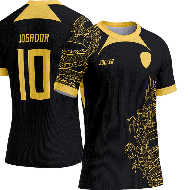 Arte Vetor Camisa Interclasse 082 Dragão 1