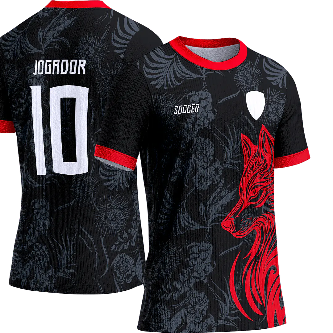 Arte Vetor Camisa Interclasse 085 Raposa 1