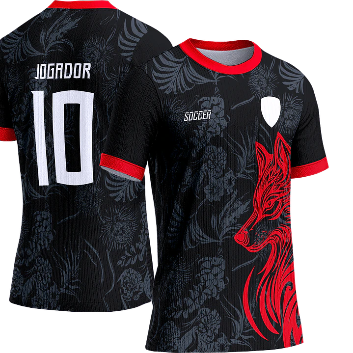 Arte Vetor Camisa Interclasse 085 Raposa 1