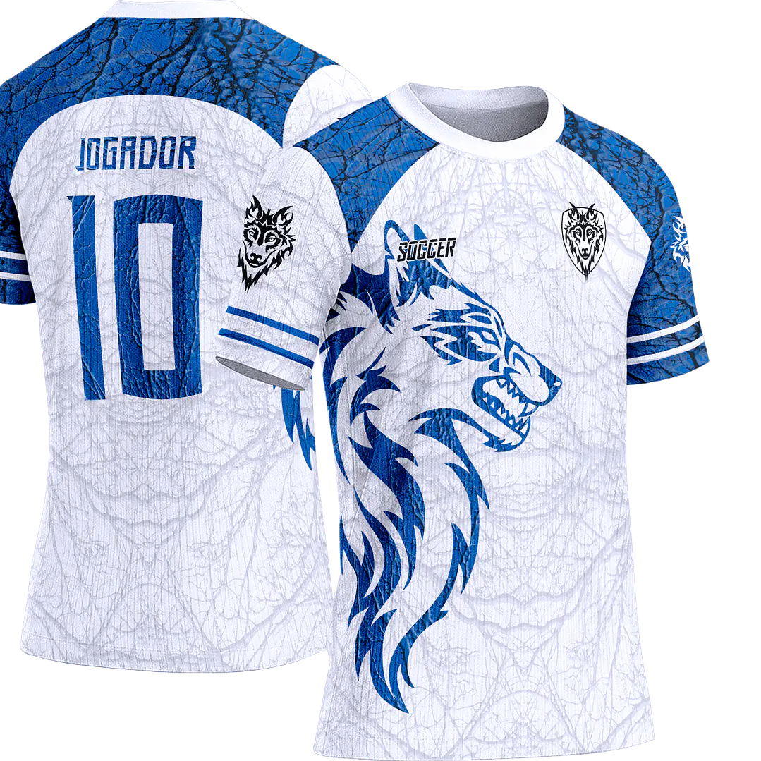 Arte Vetor Camisa Interclasse 086 Lobo 1