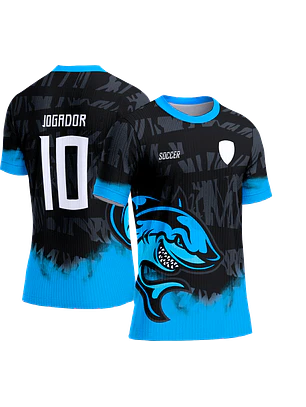 Arte Vetor Camisa Interclasse 087 Tubarão