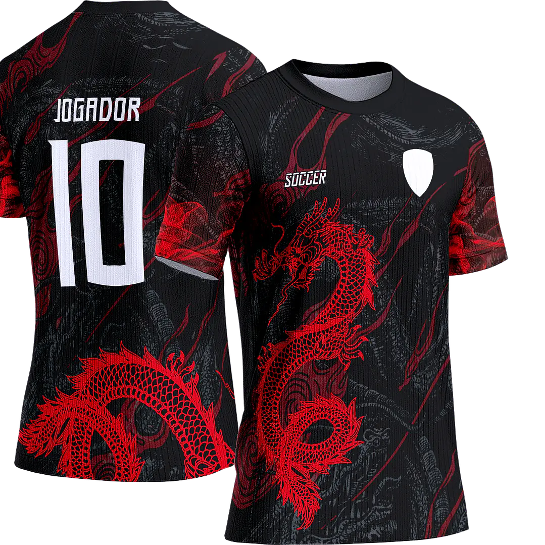 Arte Vetor Camisa Interclasse 093 Dragão 1