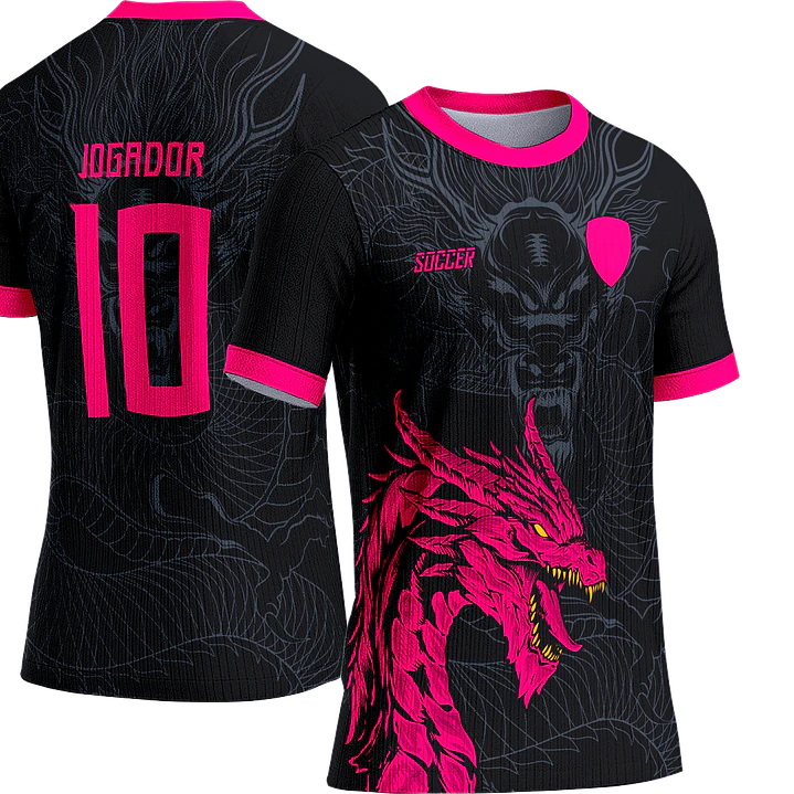 Arte Vetor Camisa Interclasse 094 Dragão 1