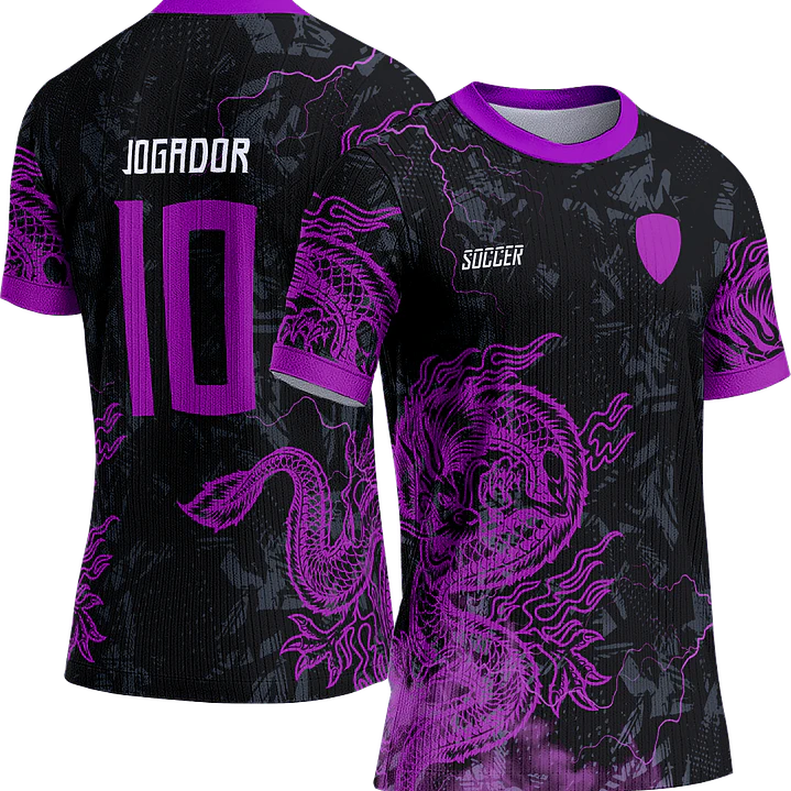 Arte Vetor Camisa Interclasse 097 Dragão 1