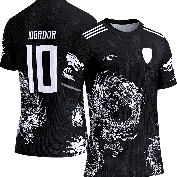 Arte Vetor Camisa Interclasse 101 Dragão 1