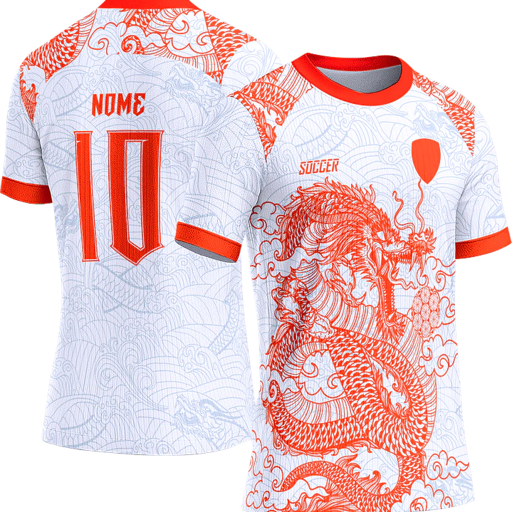 Arte Vetor Camisa Interclasse 103 Dragão 1