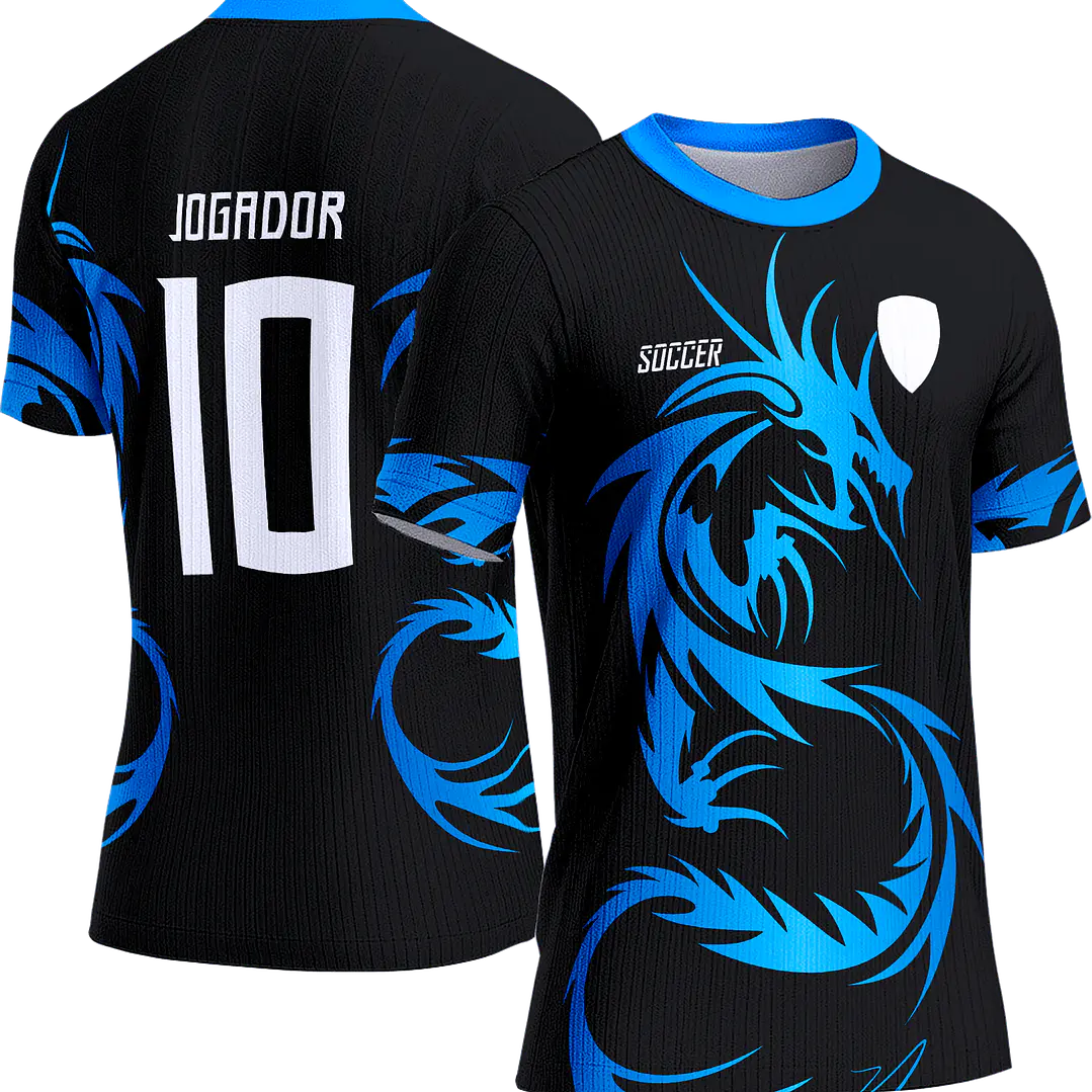 Arte Vetor Camisa Interclasse 110 Dragão 1
