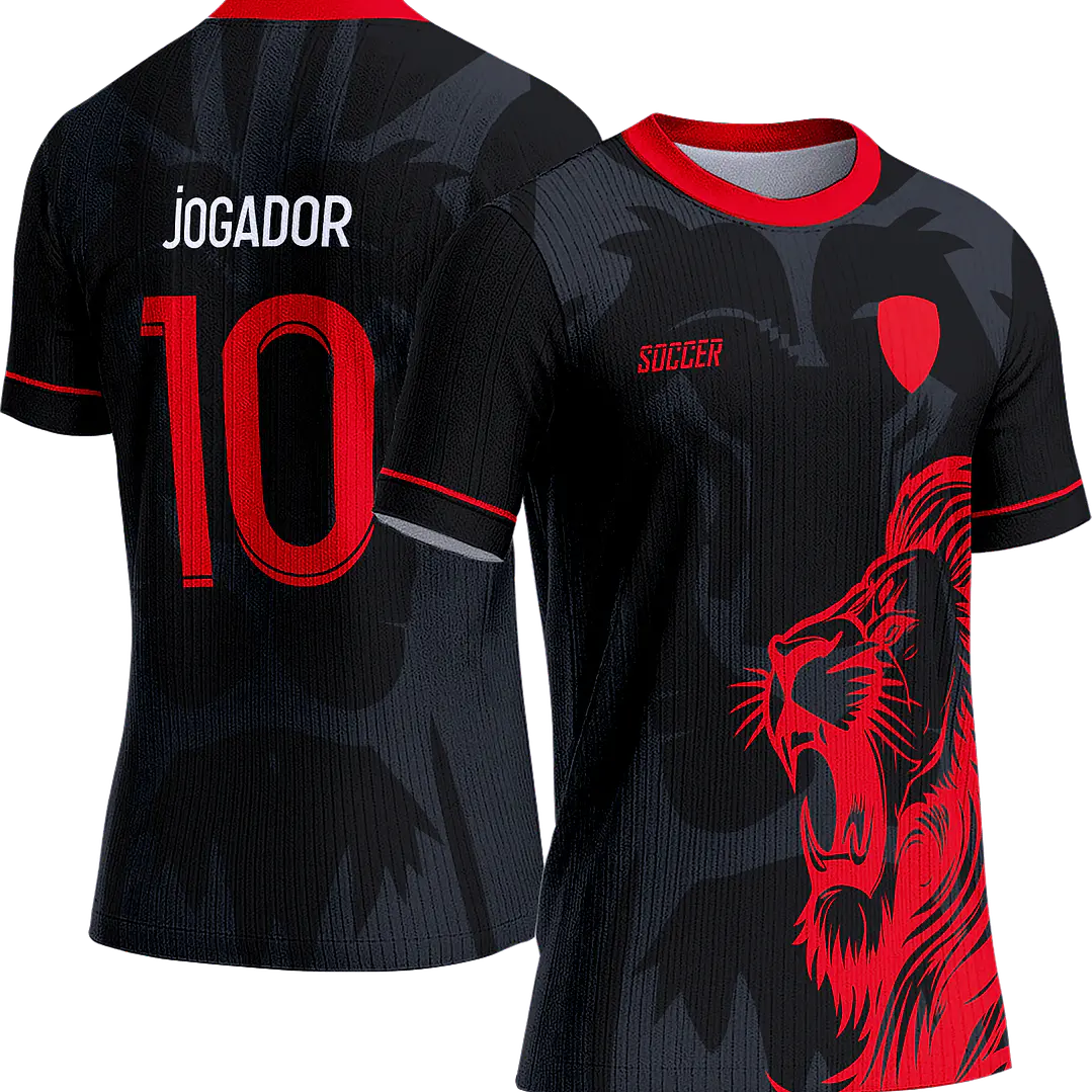 Arte Vetor Camisa Interclasse 115 Leão 1