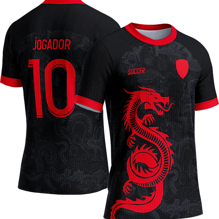 Arte Vetor Camisa Interclasse 116 Dragão 1