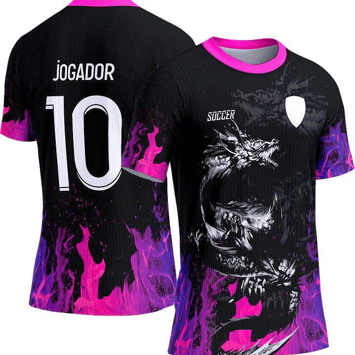 Arte Vetor Camisa Interclasse 118 Dragão 1