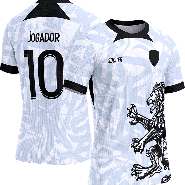 Arte Vetor Camisa Interclasse 119 Leão 1