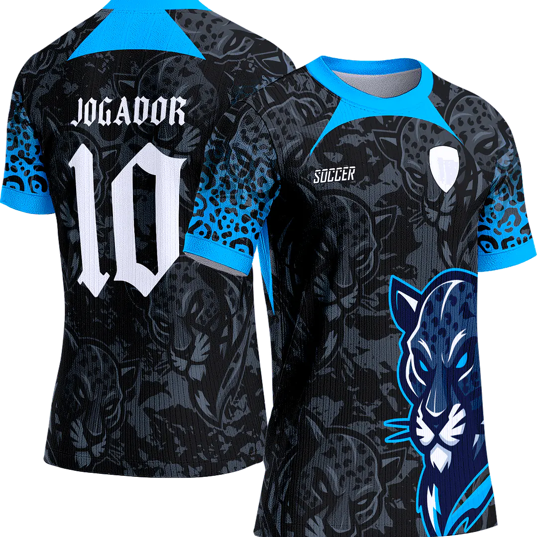 Arte Vetor Camisa Interclasse 120 Onça 1