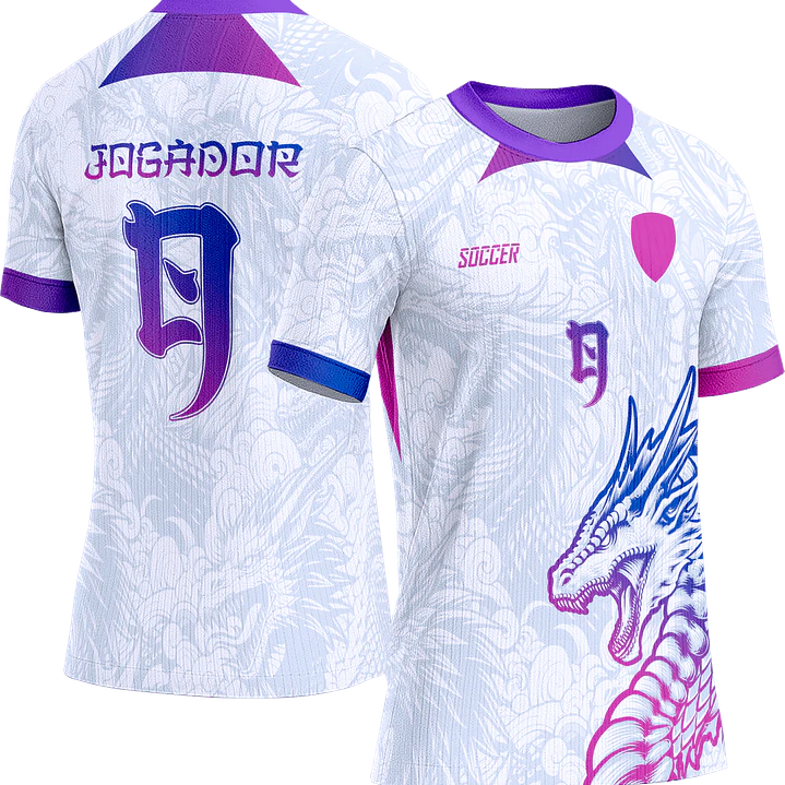 Arte Vetor Camisa Interclasse 122 Dragão 1