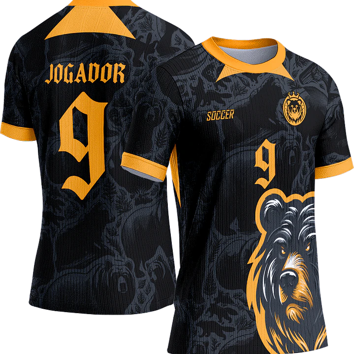 Arte Vetor Camisa Interclasse 131 Urso 1