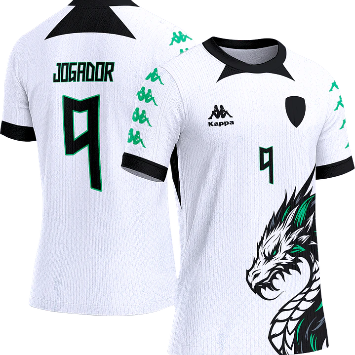 Arte Vetor Camisa Interclasse 133 Dragão 1