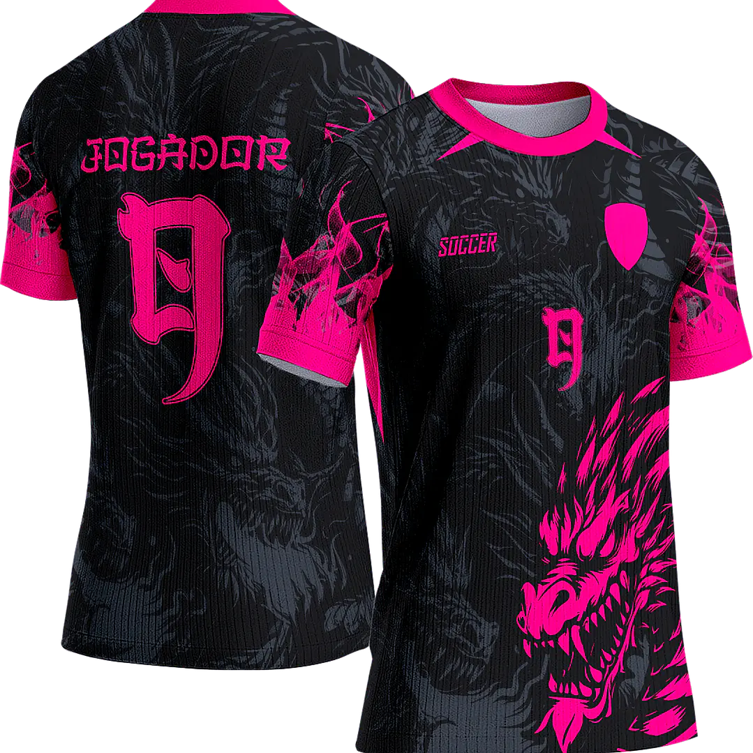 Arte Vetor Camisa Interclasse 134 Dragão 1