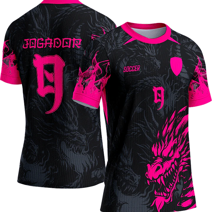 Arte Vetor Camisa Interclasse 134 Dragão 1
