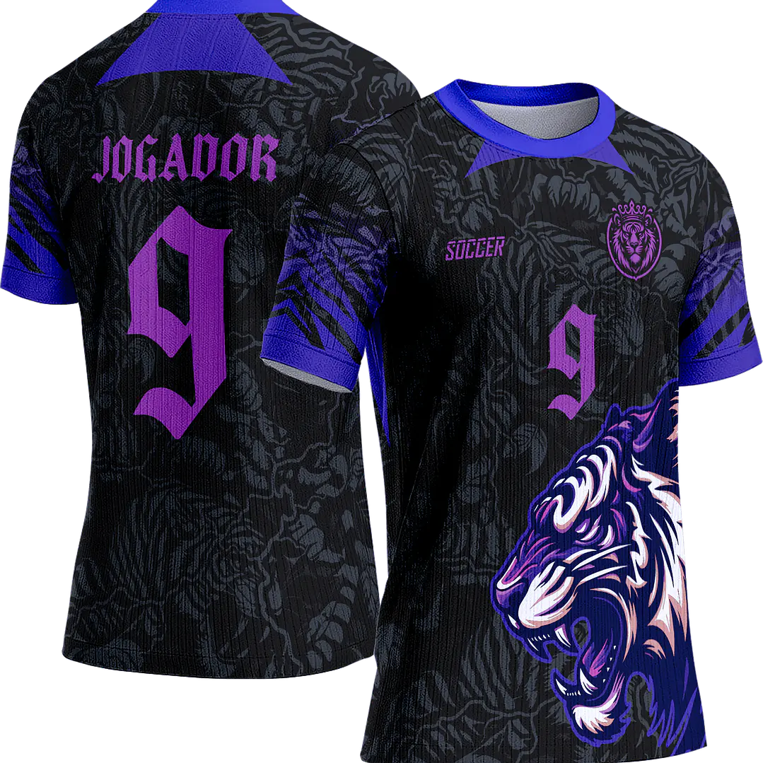 Arte Vetor Camisa Interclasse 135 Tigre 1