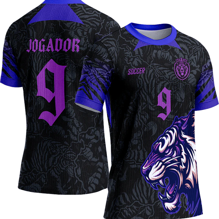 Arte Vetor Camisa Interclasse 135 Tigre 1