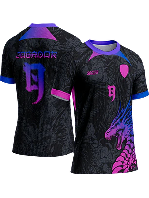 Arte Vetor Camisa Interclasse 136 Dragão