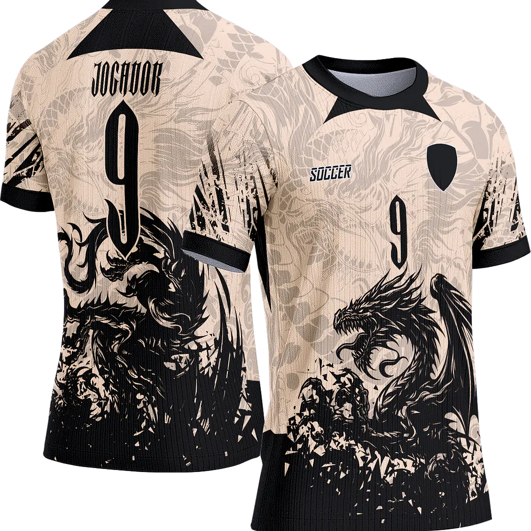 Arte Vetor Camisa Interclasse 137 Dragão 1