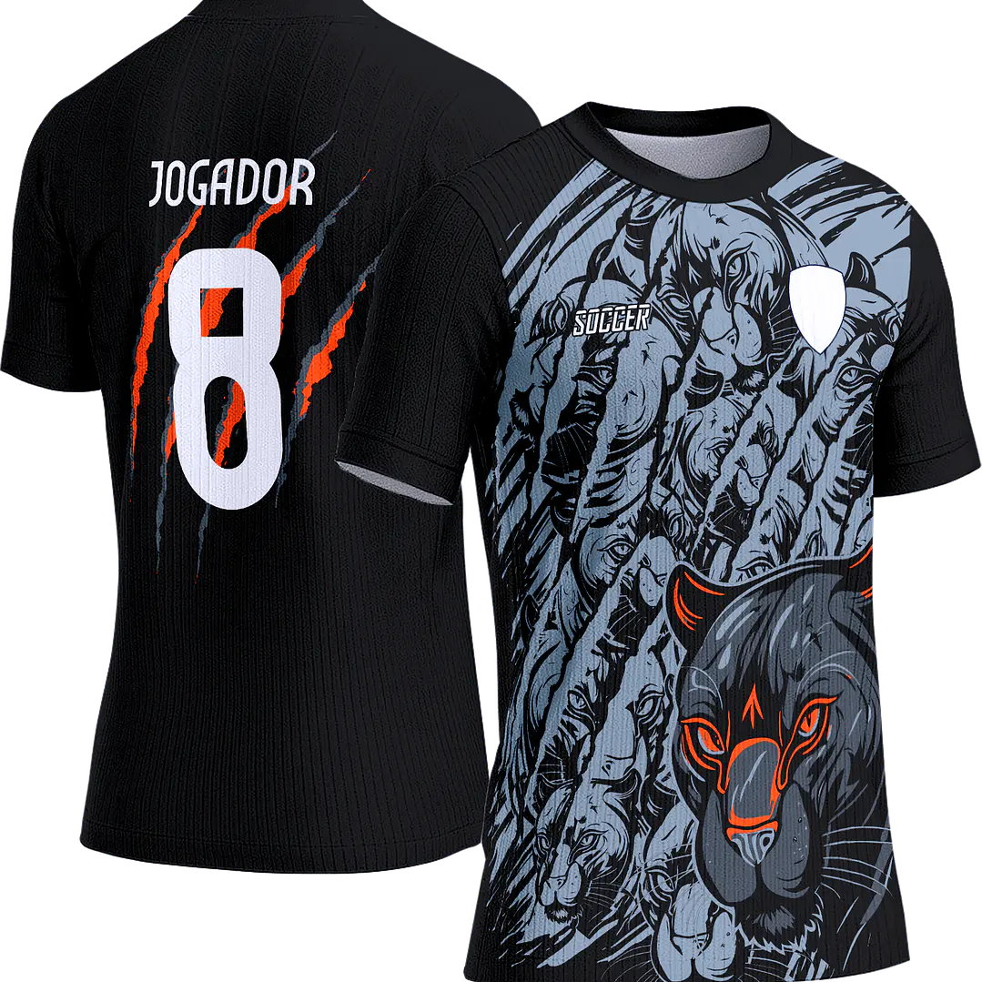 Arte Vetor Camisa Interclasse 140 Pantera 1