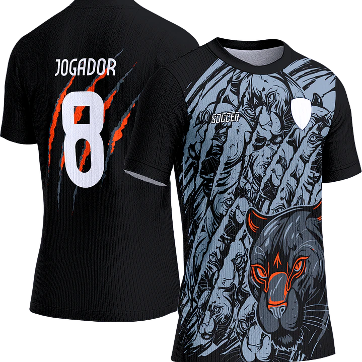 Arte Vetor Camisa Interclasse 140 Pantera 1