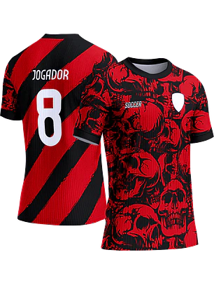 Arte Vetor Camisa Interclasse 143 Caveira