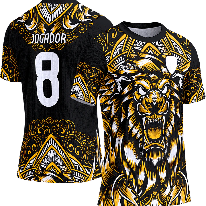 Arte Vetor Camisa Interclasse 148 Leão 1