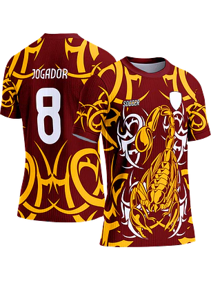 Arte Vetor Camisa Interclasse 152 Escorpião