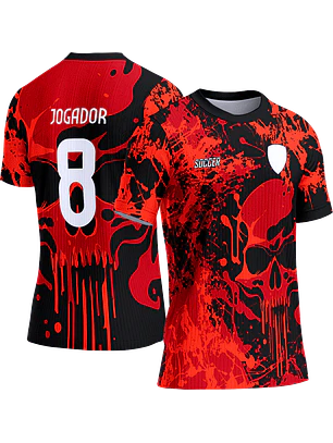 Arte Vetor Camisa Interclasse 153 Caveira
