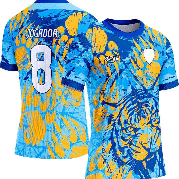 Arte Vetor Camisa Interclasse 154 Tigre 1