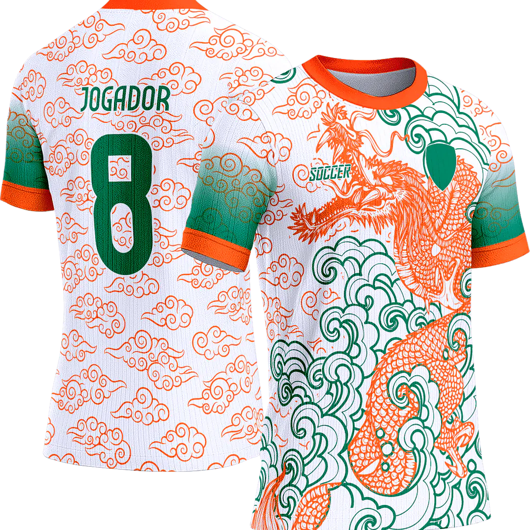 Arte Vetor Camisa Interclasse 155 Dragão 1