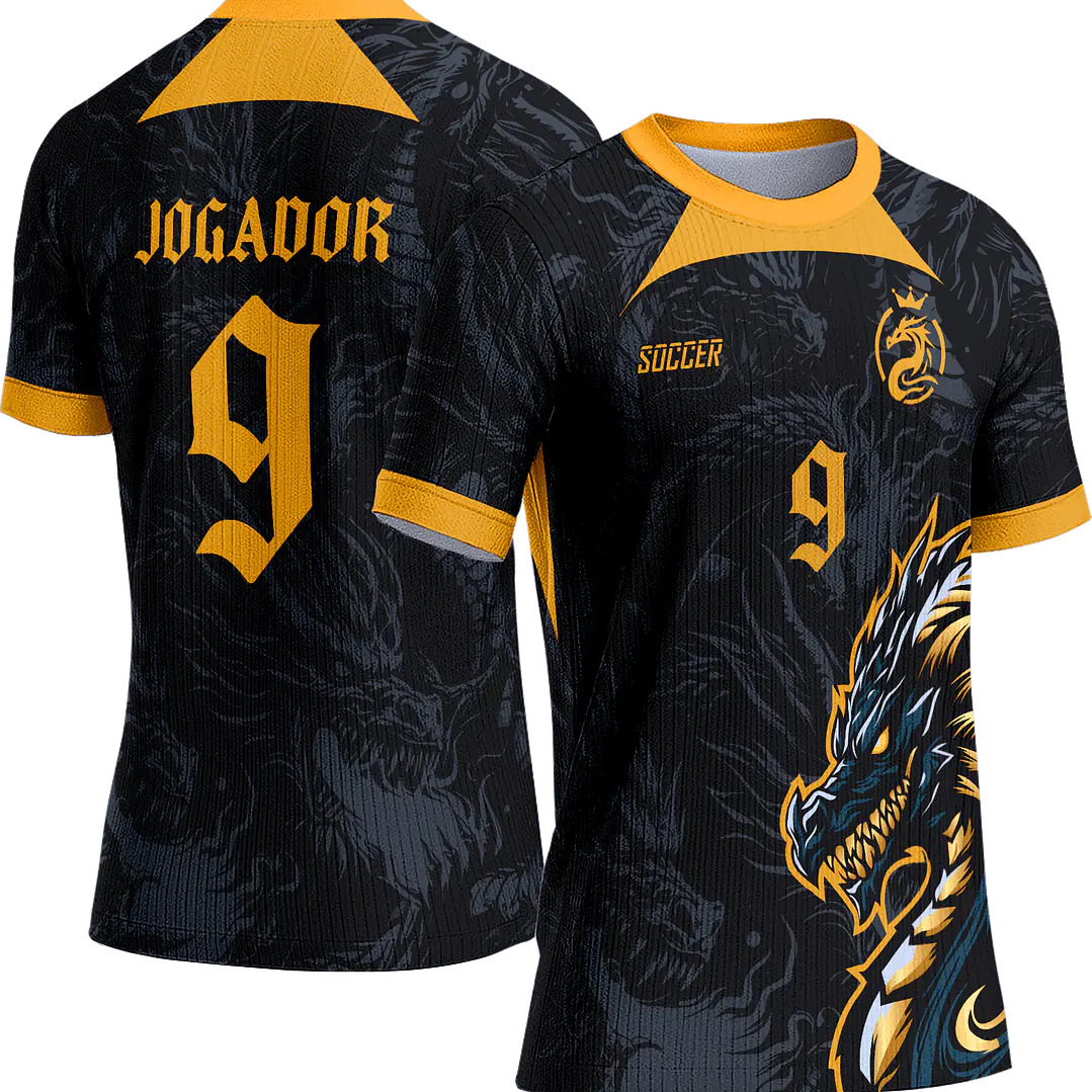 Arte Vetor Camisa Interclasse 156 Dragão 1