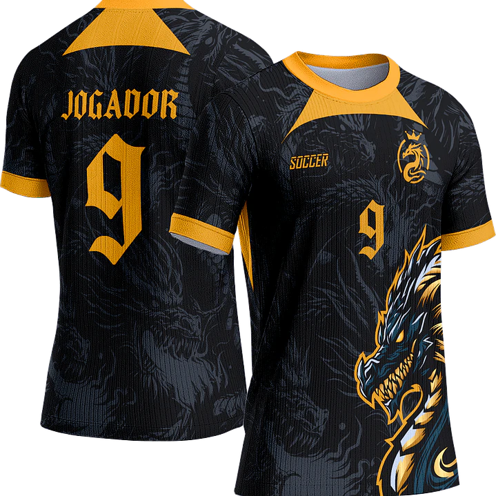 Arte Vetor Camisa Interclasse 156 Dragão 1