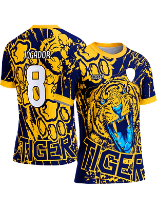 Arte Vetor Camisa Interclasse 158 Tigre