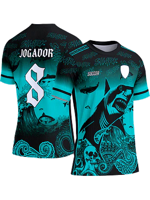 Arte Vetor Camisa Interclasse 160 Tubarão