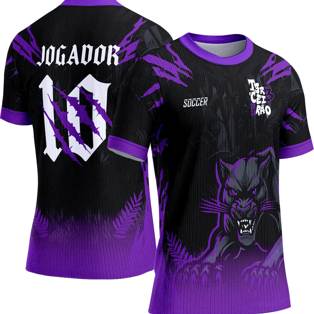 Arte Vetor Camisa Interclasse 161 Pantera 1