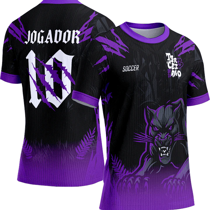 Arte Vetor Camisa Interclasse 161 Pantera 1