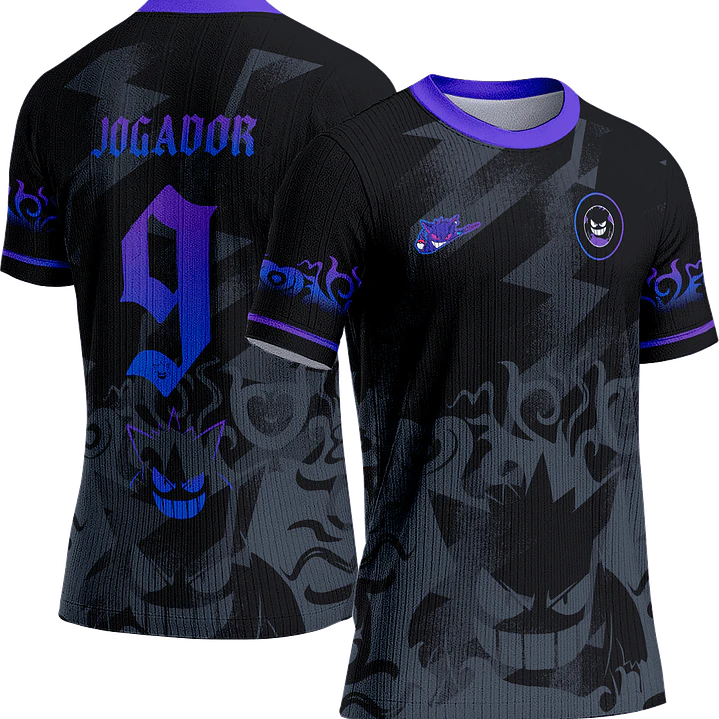 Arte Vetor Camisa Interclasse 165 Pokemon 1